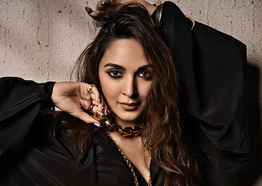 Kiara Advani Portrait in Black