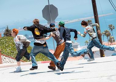 five young men of CORTIS