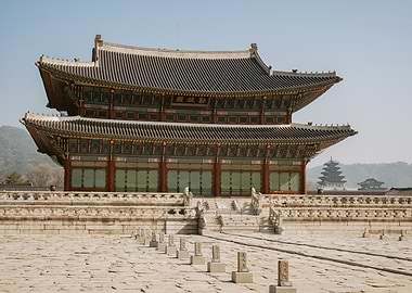 Gyeongbokgung Palace in Seoul, South Korea
