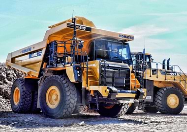 Komatsu HD605 Mining Dump Truck