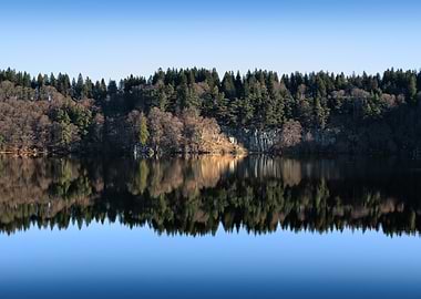 Lake and Forest Reflection