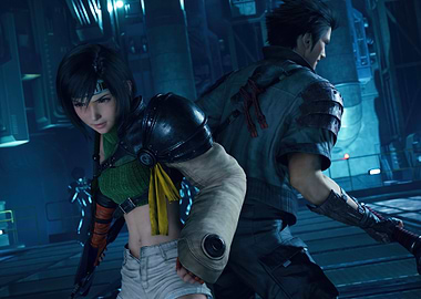 Yuffie and Sonon - Final Fantasy VII