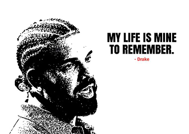 Drake Quote Art