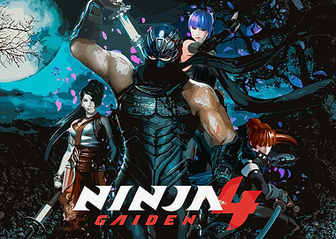 Ninja Gaiden 4 Game Cover Art