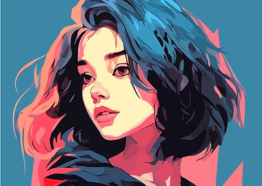 Portrait of a young woman