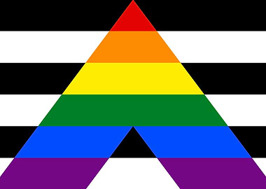 Straight Ally Pride Flag