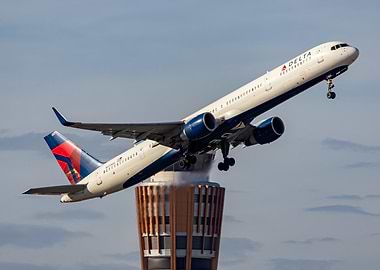 Delta Airlines 757-300 Takeoff