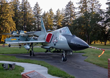 Vintage Military Aircraft Display