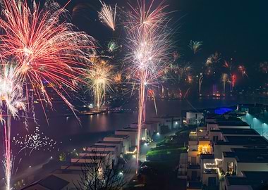 Sylvester in Dortmund am Phoenixsee
