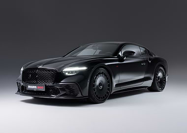 Black Brabus 900 Bentley Continental GT