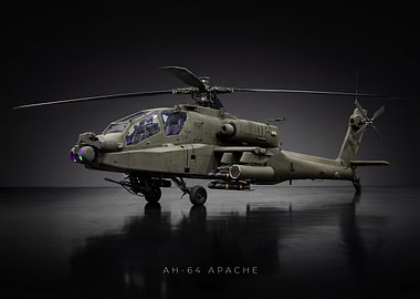 AH-64 Apache Helicopter