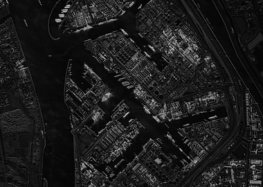 Port of Rotterdam Satellite Image