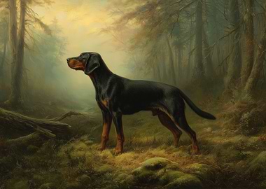 Black and Tan Coonhound