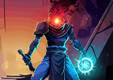 Dead Cells Game Character Illustration