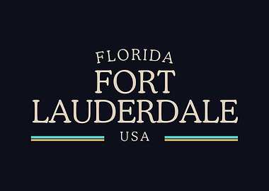 Florida Fort Lauderdale USA Midnight