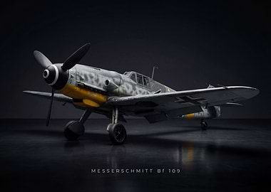 Messerschmitt Bf 109 Fighter Plane