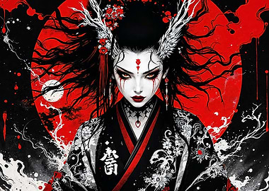 Goddess of the Crimson Moon