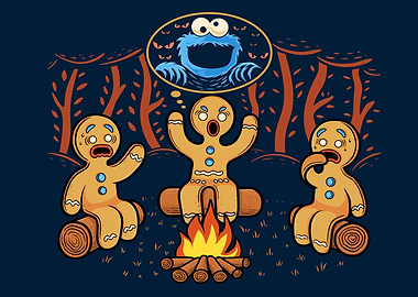 Gingerbread Men's Campfire Nightmare