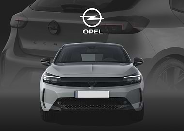 Opel Corsa 2024 poster