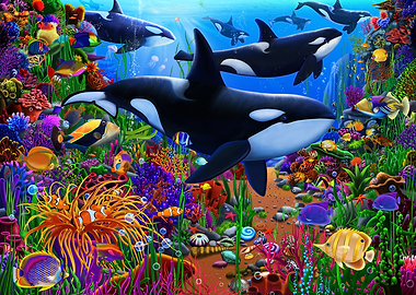 Amazing Orca's of the Ocean