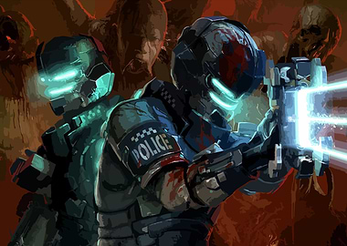 Dead Space Game Art