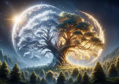 Yin Yang Tree of Life