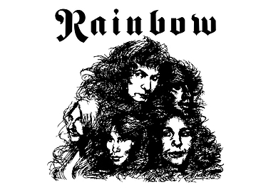 Rainbow band illustration
