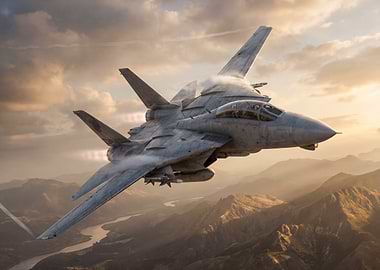 F-14 Tomcat in Flight