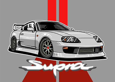 Toyota Supra Landscape