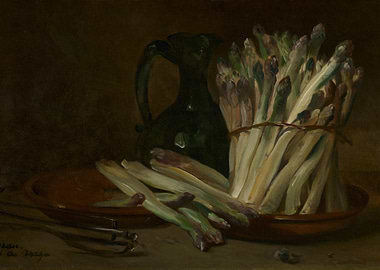 Asparagus Still Life Painting