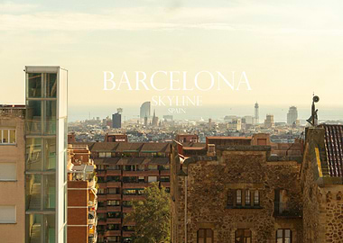 Barcelona Skyline, Spain