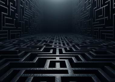 Dark Maze Perspective