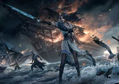 naraka bladepoint poster