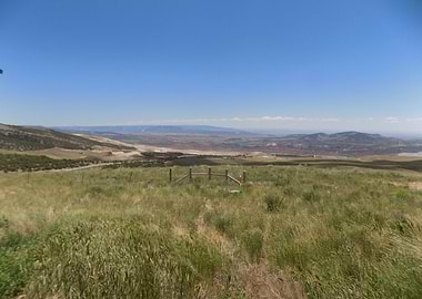 Scenic Landscape on the High Plains