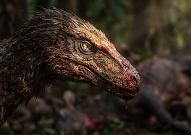 Deinonychus Portrait