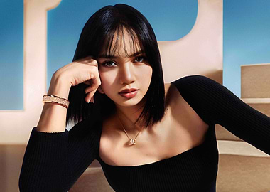 Lisa in Black Top with Jewelry