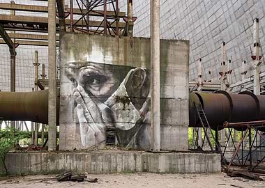 Chernobyl Graffiti Art