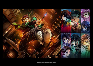 Demon Slayer: Infinity Castle - Tanjiro & the Hashira