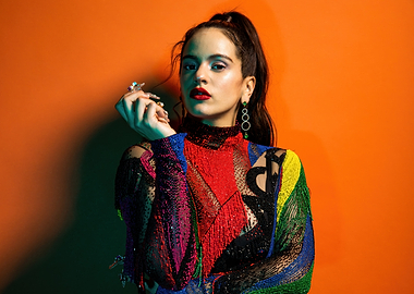 Rosalia in Colorful Outfit