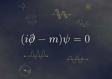Dirac Equation on Dark Background