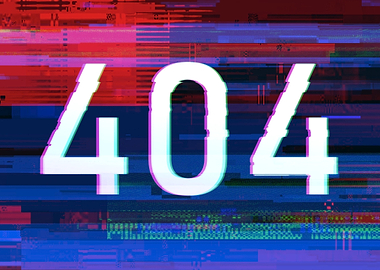 404 Error Glitch Art