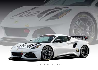 Lotus Emira GT4 Racing Car