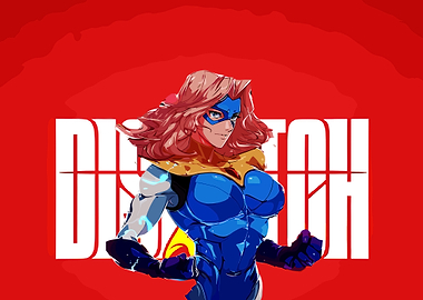 Female Superhero Digital Art