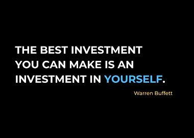 Investment in Yourself Quote