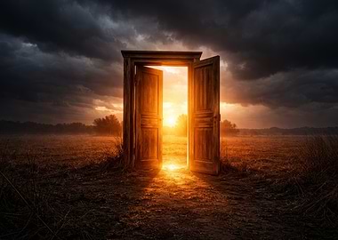 Open Door to a Bright Future