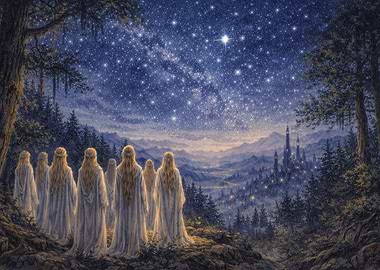 A Clear Starry Night