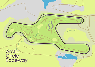 Arctic Circle Raceway Map