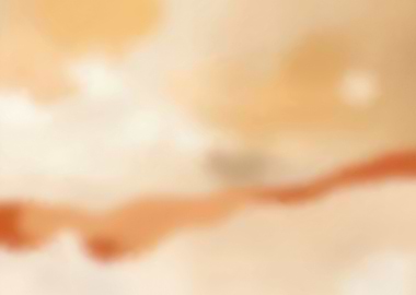 Abstract Blurred Peach and White Landscape