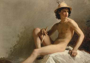 Hermes Painting