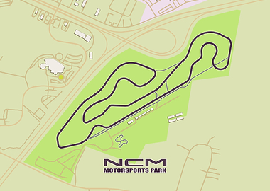 NCM Motorsports Park Map